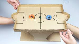 How To Make Marble Desktop Game From Cardboard Youtube Simple Toys Cardboard Crafts Crafts