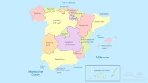 Im südosten spaniens, dort wo die betische kordillere das land vor feuchten luftmassen aus dem norden abschirmen und. Regionen Spaniens Die Verschiedenen Lander Comunidades