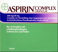 Husten Und Erkaltung Aspirin Complex Beutel 10 Stck Bennewitz Drugs Division Deutsch