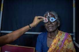 It provides free eye exams for qualifying seniors. A Simple Way To Improve A Billion Lives Eyeglasses The New York Times