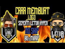 Pasir jati no 12 ujungberung bandung. Cara Membuat Logo Seperti Letda Hyper No Skip Youtube