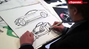 Henrik Fisker Pen In Hand Sketching The Fisker Karma Hand Sketch Henrik Fisker Karma