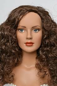 Tonner Ready To Wear Sydney Dubois Brunette 16" Doll dress in OOAK WEDDING  GOWN