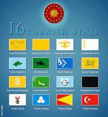 16 turkish state bayrak semboller osmanli