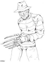 Freddy krueger coloring pages are a fun way for kids of all ages to develop creativity, focus, motor skills and color recognition. Freddy Krueger Coloring Pages Coloring Home