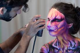 special effects with airbrush makeup