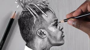 Even though you don't have the talent to draw, with this application you can create very good art. Drawing Juice Wrld Step By Step Rip Youtube