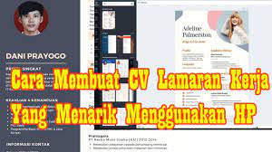 Surat lamaran kerja perawat di rumah sakit doc. Cara Membuat Cv Lamaran Yang Menarik Menggunakan Hp Cv Daftarriwayathidup Canva Lamarankerja Youtube
