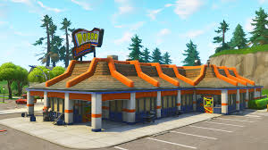 If you're hungry for some fortnite food trucks, we've got their locations right here. Fortnite S V6 22 Update Brought The Closing Of Durr Burger And The Opening Of An Internet Cafe Dot Esports