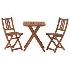 Home Outdoor Furniture Affordable Well Designed Wooden Garden Table Ikea Outdoor Outdoor Bistro Set