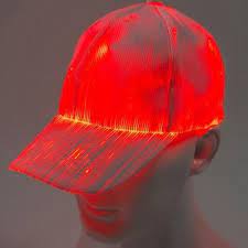Led Rgb Fiber Optic Led Hat Light Built In Battery Concert Fiber Neon Flashlight Cap Dj Hip Hop Party Novelty Cool Gift Party Novelties Led Hat Hip Hop Party