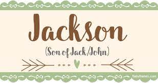 Meaning, origin, and popularity of the boy's or girl's name jackson plus advice on jackson and 50000 other baby names from the bestselling nameberry experts. Jackson Name Meaning Popularity And Info On Babynames Com