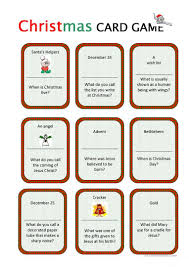 Christmas Card Game English Esl Worksheets For Distance Learning And Physical Classrooms Card Games Christmas Cards Christmas Cards Drawing