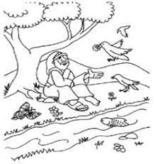 It is more active than meditation. Elijah God Feeds With Ravens