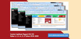 Aplikasi raport k13 mi mts dan ma permendikbud no 53 tahun 2015. Contoh Aplikasi Raport K13 Sd Kelas 1 2 3 4 5 6 Tahun 2019 2020 Dokumen Berkas Edukasi