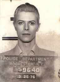 David Bowie charged with possession of weed in 1976