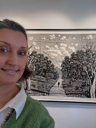 What an outstanding day in my favorite region. @wondergroundbarossa curated  by the fabulous @georgiacheesmanprintmaker with the who's of Australian  printmakers. I may have fan girled over my @peta.west.artist works for an  uncomfortably