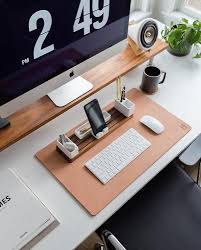 My Simple Monitor Stand That You Can Build For Under 50 In 2021 Office Desk Decor Home Office Setup Minimalist Desk