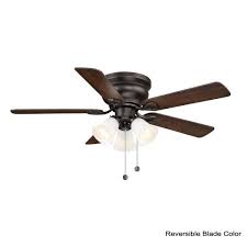 Installing a ceiling fan is a great way to upgrade your home's look, improve air circulation and lower your energy bill. Clarkston Ii 44 In Led Indoor Oiled Rubbed Bronze Ceiling Fan With Light Kit Sw18030 Orb The Home Depot