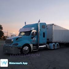 Freightliner Custom Columbia Miamistar Truckparts Chrome Freightshaker Worktruck Miamistarfd Freightliner Trucks Trucks Freightliner