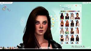 Les Sims 4 Mes Contenus Personnalises Cheveux 1 Partie 1 Youtube