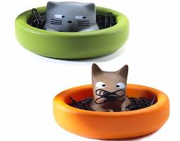 Magnet Cat Dog Paper Clip Holder Feelgift Paper Clips Holder Paper Clip Cat Pen