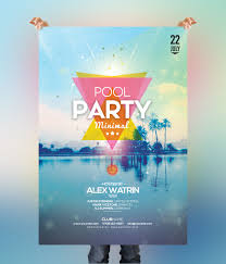 This is a round up of 60+ free flyer templates psd. Pool Party Free Summer Psd Flyer Template Psdflyer