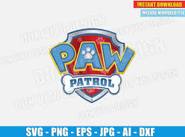 Download Logo Paw Patrol Birthday Party Svg Dxf Png Chase Clipart Cut Files