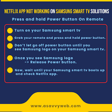 Despite i don't get it free and i paid for it like 10 times on 10 different. Netflix App Not Working On Samsung Smart Tv Solutions A Savvy Web