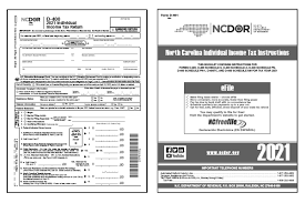 North Carolina Tax Forms 2021 : Printable State Nc Form D-400 And Nc Form  D-400 Instructions