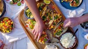 A bit of mango salsa, a squeeze of lime, a dusting of cumin and we were nearly finished. Chef Esdras Ochoa Makes Grilled Swordfish Tacos Tastemade Collaborations Youtube