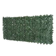 Check spelling or type a new query. Outsunny Artificial Leaf Screen Garden Fence Privacy Panel 2 4m X 1m Dark Green On Onbuy