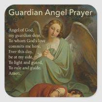 According to two verses in the new testaments, it shows that we may have personal or assigned angels to us. Guardian Angel Prayer With Boy Sticker Zazzle Com In 2021 Angel Prayers Guardian Angels Prayer Archangel Prayers