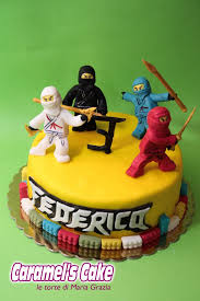 Compleanno Ninjago Cerca Con Google Lego Ninjago Cake Lego Ninjago Birthday Ninja Lego Cake