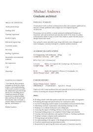 I have x years experience of working in a customer service/relations environment and i feel if you are a qualified accountant who has recently graduated looking for a first role or someone with a few years experience looking for a new role in. Graduate Architect Cv Sample Civil Structural Architectural Cv Writing