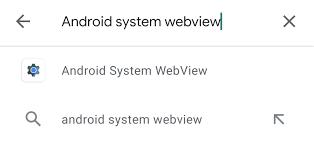 Android system webview app will not install after last update on google play store.ring constantly going round on update page. Fix Chrome And Android System Webview Is Not Getting Updated