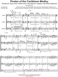 Sheet music pirates of the caribbean saxophone violin png clipart. Pirates Of The Caribbean Cello Sheet Music To Download And Print