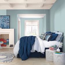 Drift Into Dreamland With Cool Blue Watery Sw 6478 Walls Water Bedroom Blue Bedroom Bedroom Design Coastal Bedrooms