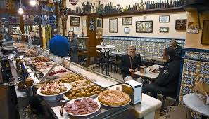 Interior Del Xampanyet Healthy Restaurant Best Tapas Cafe House