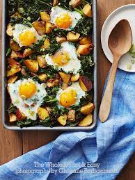 The Whole30 Fast And Easy Cookbook Roasted Potato And Kale Hash With Eggs The Whole30 Program Whole 30 Breakfast Whole 30 Recipes Fast Easy Meals