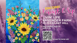 ENCORE EVENT! Paint at Livin' Life Lavender Farm