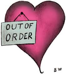 Out Of Order Heart For The Heartbroken Out Of Order Sign Funny Inspirational Quotes Open Word