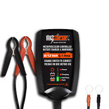 And the trickle charger is just that: 6v 12v 1a Battery Trickle Charger And Maintainer Ozcharge