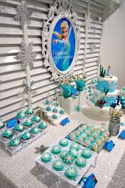 You Must See These 15 Stunning Frozen Dessert Table Ideas Frozen Theme Party Frozen Themed Birthday Party Disney Birthday Party