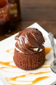 Ice cream, raspberries, and/or chocolate syrup. Copycat Chili S Molten Lava Cake Allfreecopycatrecipes Com