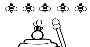 Picture where honey come from coloring page to color, print and download for free along with bunch of favorite honey coloring page for kids. Bees And Honey Pot Coloring Page Mama Likes This