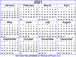 They feel that to hold people responsible for their feelings, choices, and. 2021 Free Printable Calendars Easy To Print