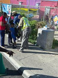 Our community engagement team was out with our meter readers this morning  to collect balances owed. Hiding cash in children school bag will not fool  our highly trained meter readers. Disconnection notices