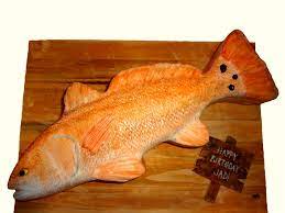 Pin By Trishalicious Cakes Gainesvil On Trishalicious Cakes Gainesville Fish Cake Fishing Birthday Red Fish
