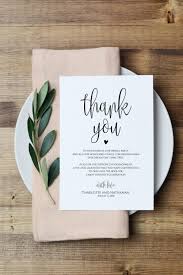 Wedding Thank You Note Printable Thank You Card Template Instant Download Edit With Templett Wlp Ele 461 Thank You Card Template Printable Thank You Cards Wedding Thank You